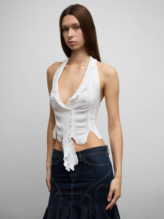 Plein Sud Knit Vest 