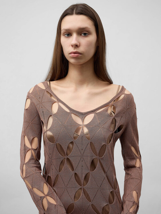 John Galliano Knit Dress 