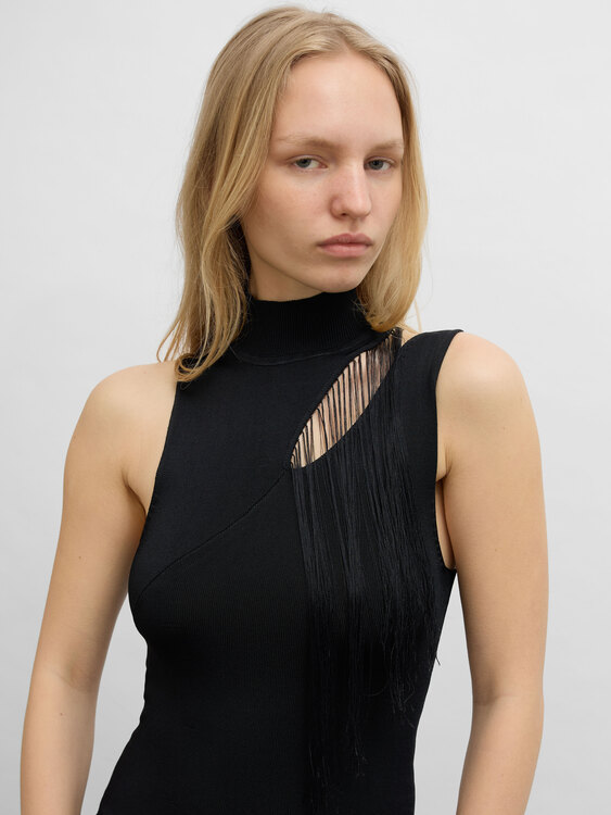 Plein Sud Fringed Top 