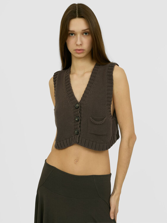Cop Copine Cropped Vest 