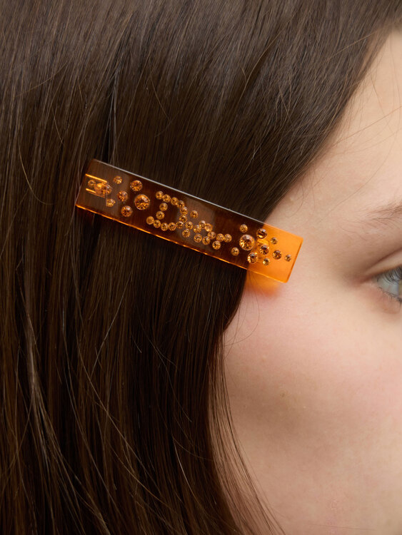 Dior Perspex Hair Clip 