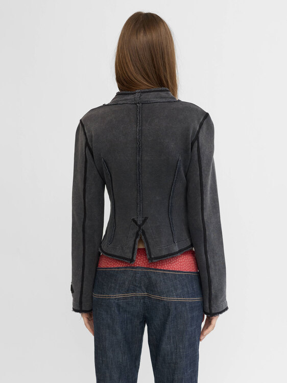 Cop Copine Inside-Out Cardigan 