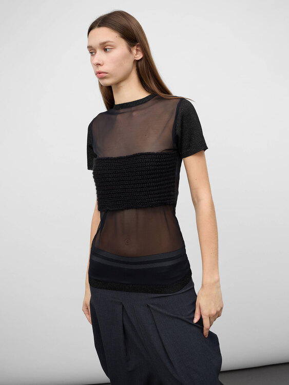 Gianfranco Ferre Mesh Tee 