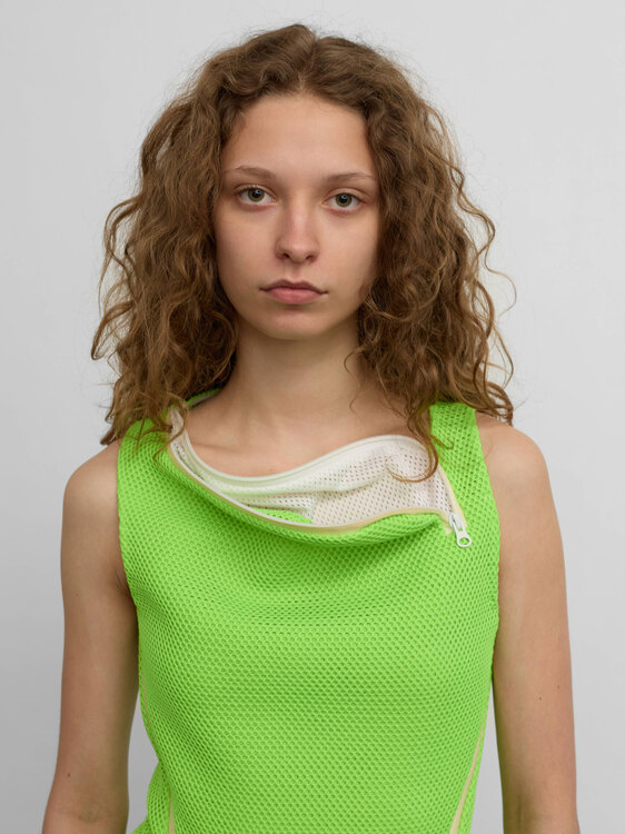 Chalayan Sports Mesh Vest 