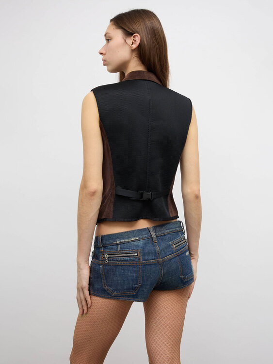 Miu Miu Suede Vest 