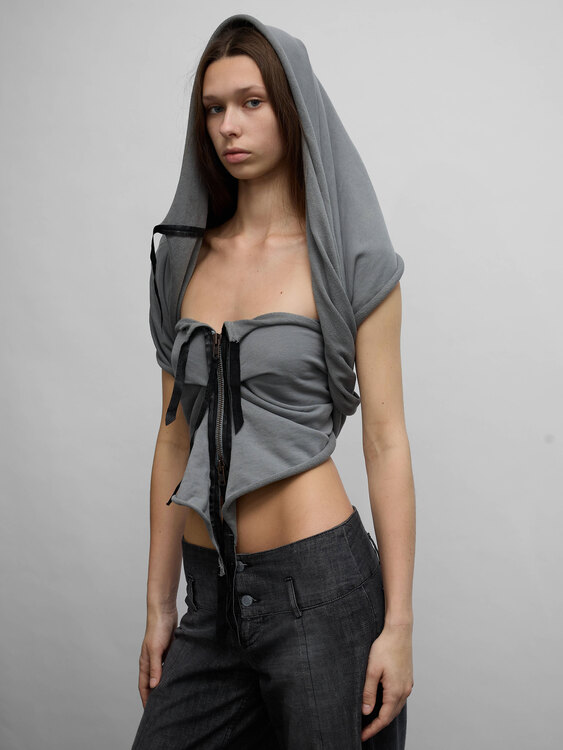 Liebeskind Gray Shawl 