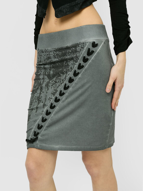 Stretchy Cotton Skirt 