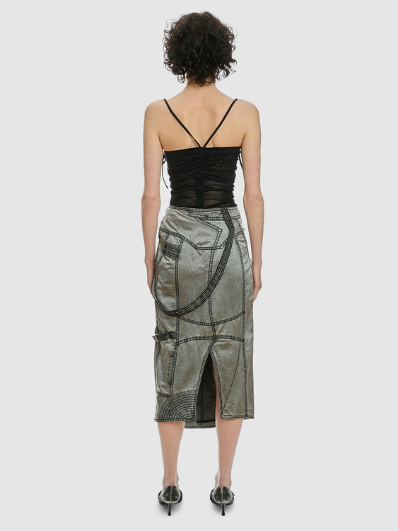 Deconstructed Maxi Skirt 