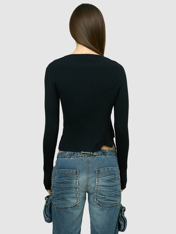 Girbaud Patchwork Cardigan 