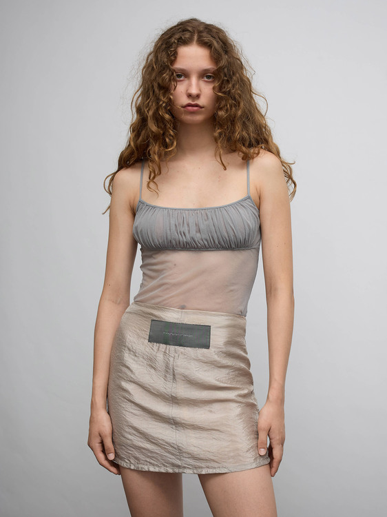 Blumarine Mesh Camisole Top 