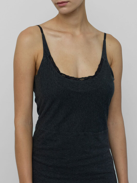 Diesel Cowl Back Midi Dress 