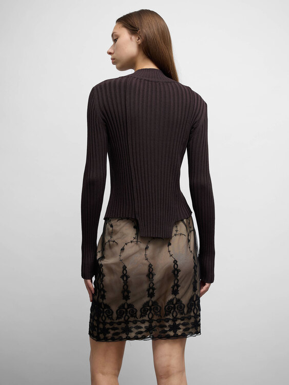 Sarah Pacini Zip Jumper 