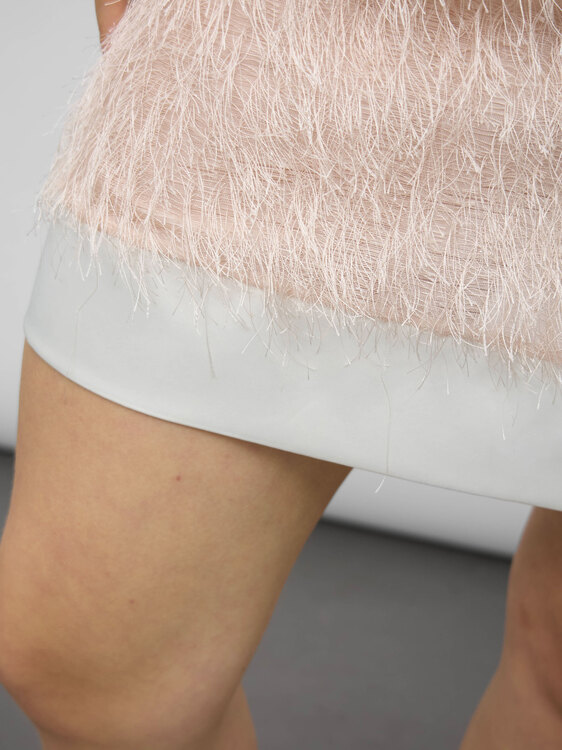 Extē Fringed Mini Dress 