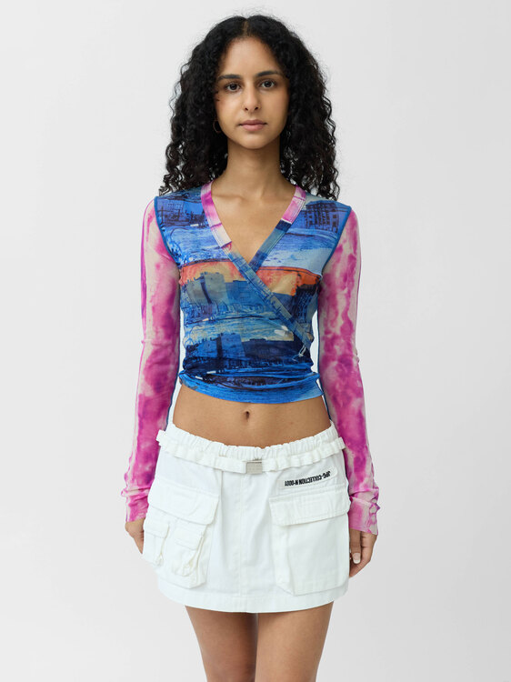 Gaultier Mesh Cardigan 