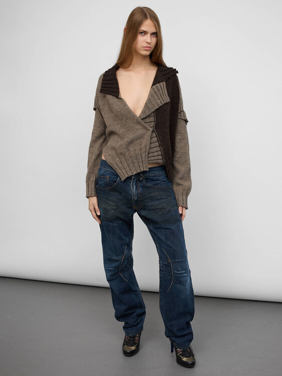 Michiko Koshino Distressed Jeans 