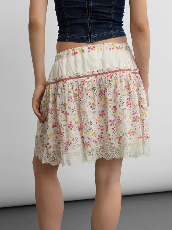Dolce & Gabbana Floral Print Skirt 