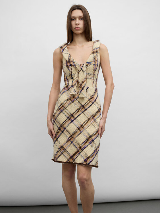 Miu Miu Wool Midi Dress 