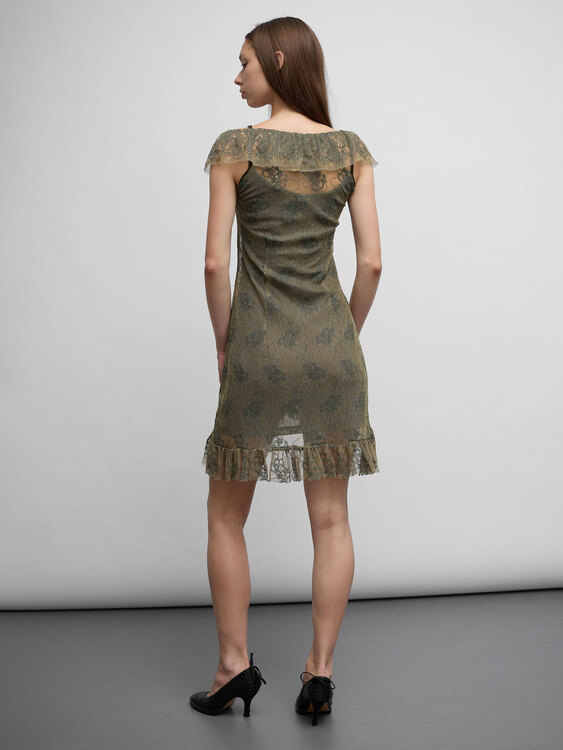 Legatte Lace Mini Dress 