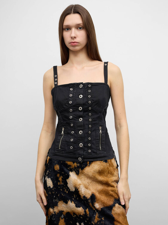 Dolce & Gabbana Denim Bustier 