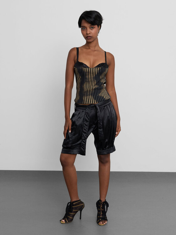 Knitted Bustier Top 