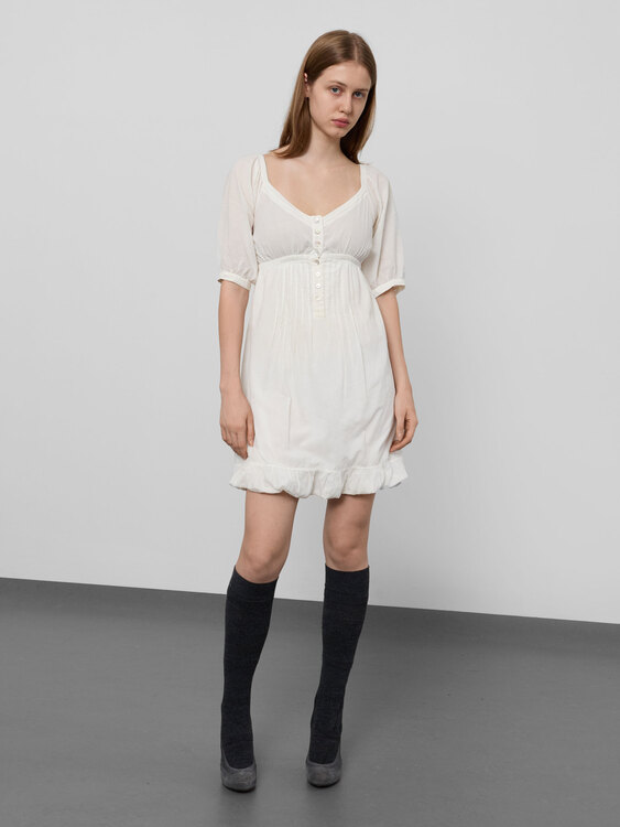 Lightweight Cotton Babydoll Dress 