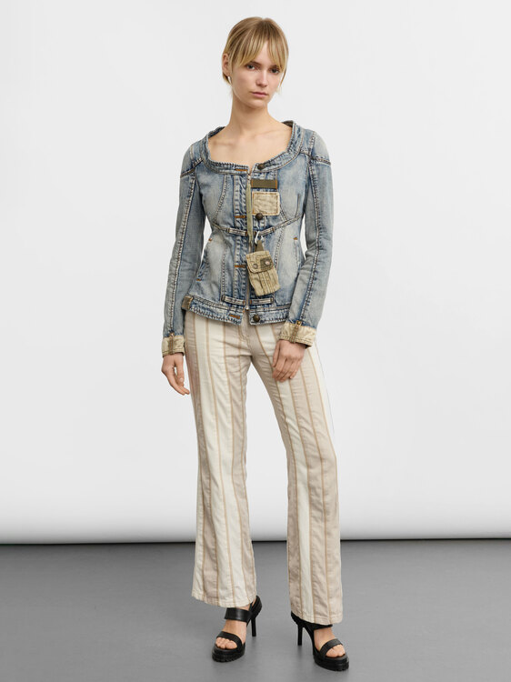 Plein Sud Patchwork Jeans 