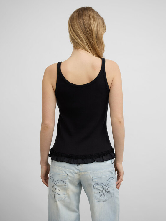 Rib Cotton Camisole Top 
