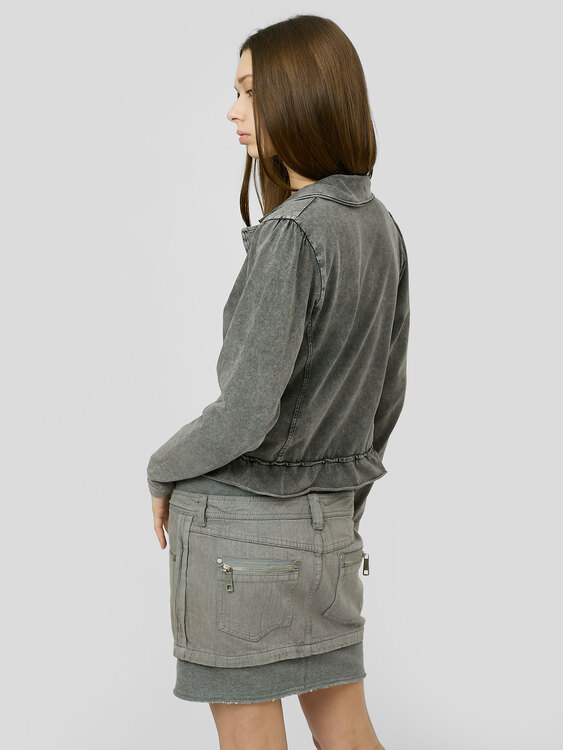 Replay Acid Wash Cardigan 