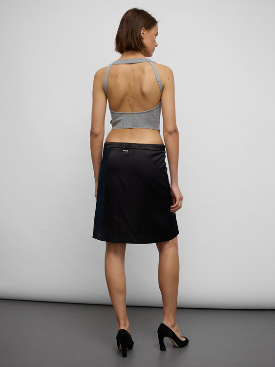 Killah Patchwork Midi Skirt 