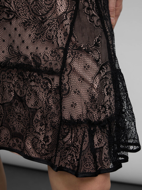 Black Lace Skirt 