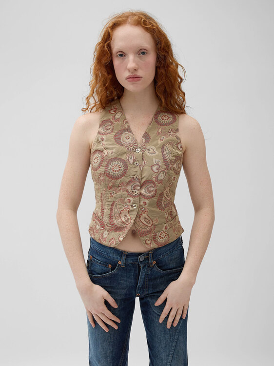 Plein Sud Paisley Vest 