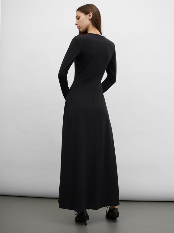 Plein Sud Long Sleeve Maxi Dress 