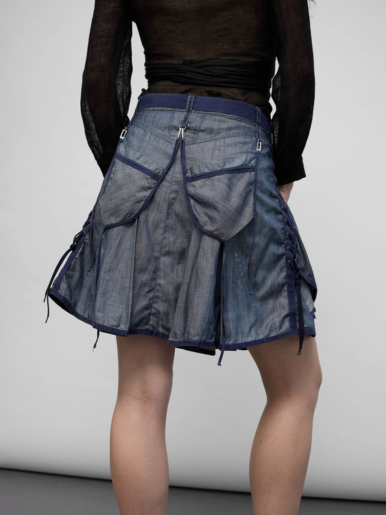 Girbaud Pleated Skirt 