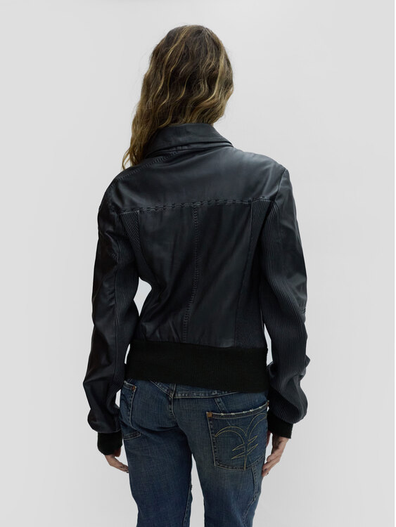 Michiko Koshino Leather Jacket 