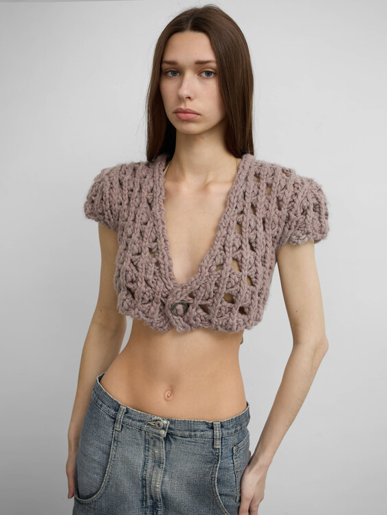 Miss Sixty Knitted Bolero 