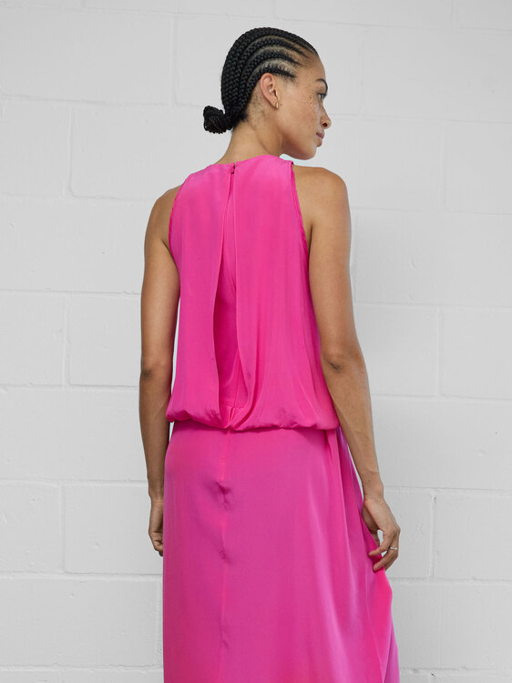 Chalayan Pink Maxi Dress 