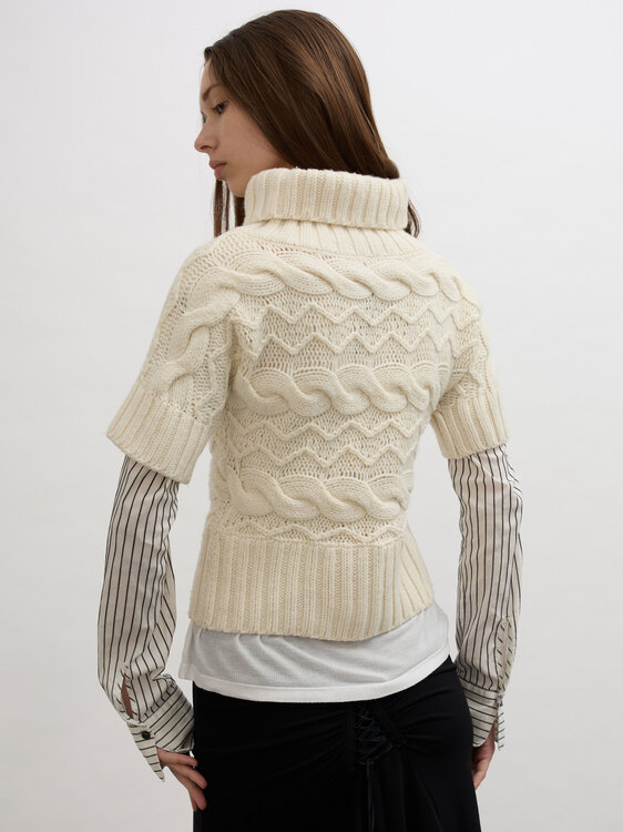 Cop Copine Knit Pullover Shirt 