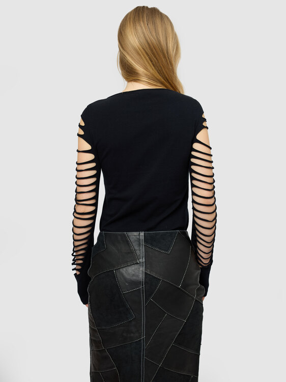 Extē Cutout Blouse 