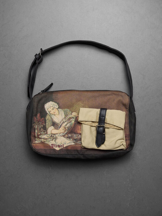 Diesel Canvas Handbag 