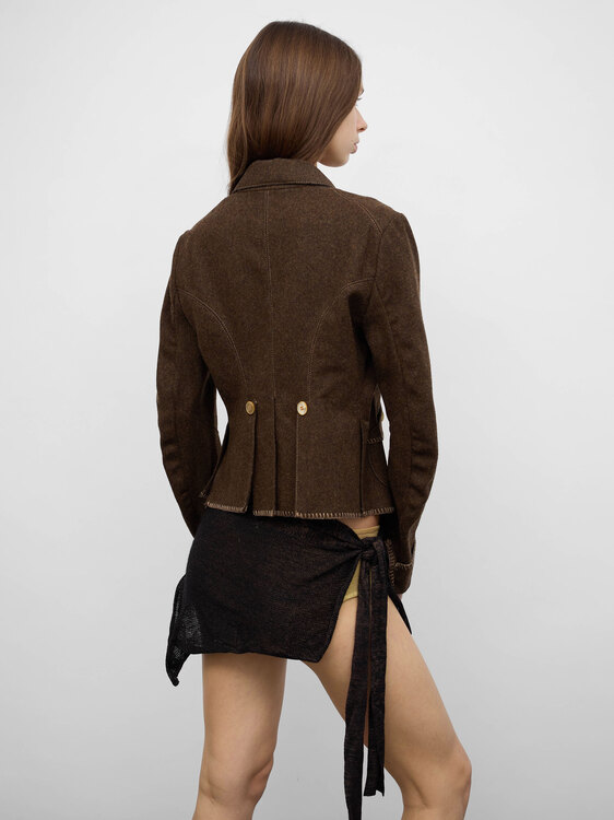 Plein Sud Felt Jacket 