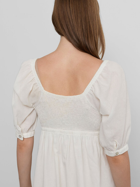 Lightweight Cotton Babydoll Dress 