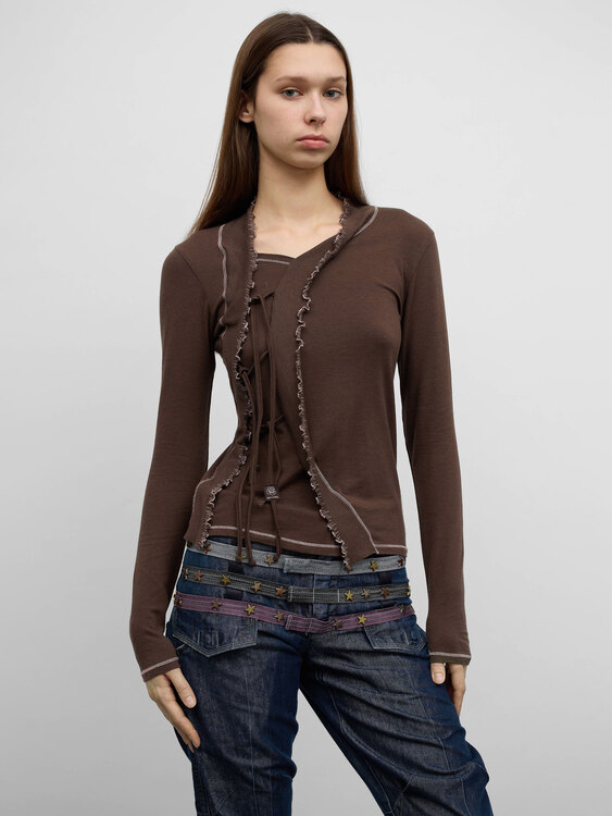 Cop Copine Asymmetrical Top 