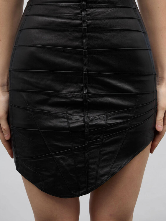 Faycal Amor Leather Dress 