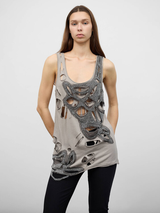 Ann-Sofie Back Cutout Top 