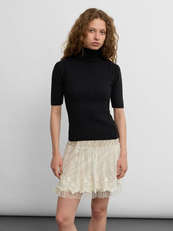 Plein Sud Short Sleeve Jumper 