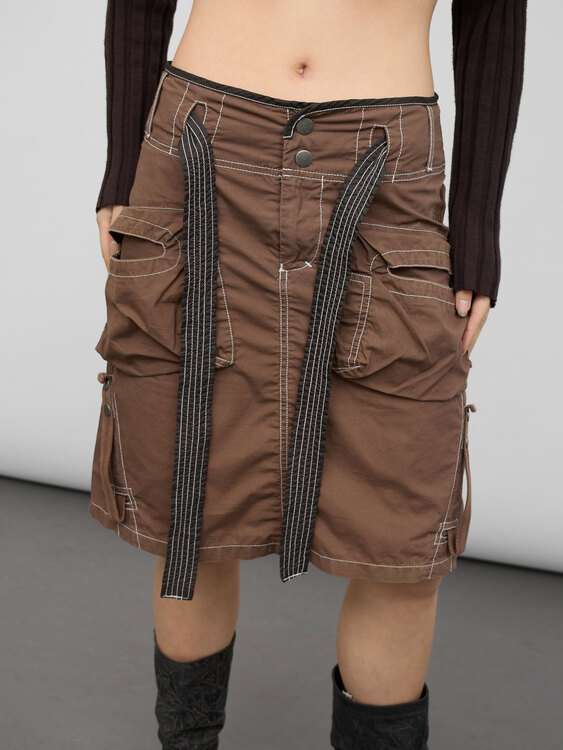 Diesel Cargo Midi Skirt 