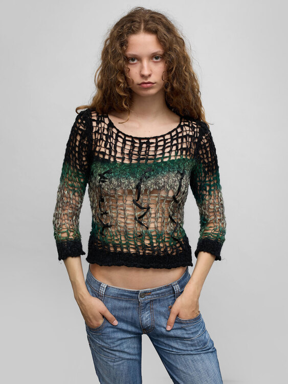 Open Knit Jumper 