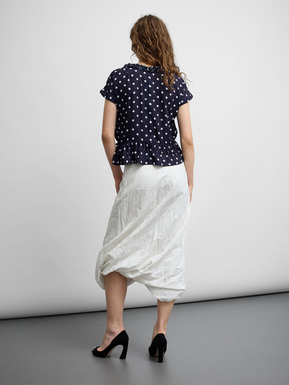 Sarah Pacini Balloon Midi Skirt 