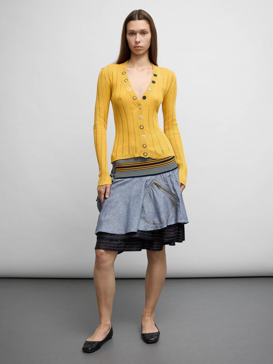 Light Denim Skirt 