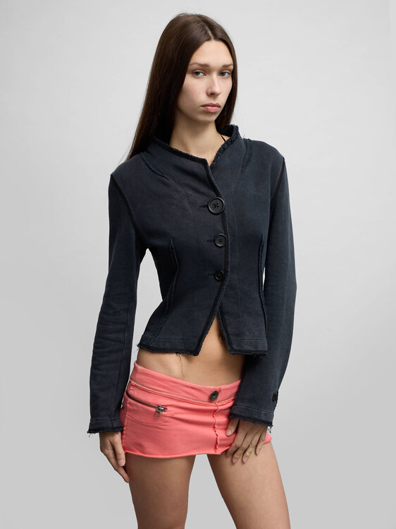 Cop Copine Inside-Out Cardigan 